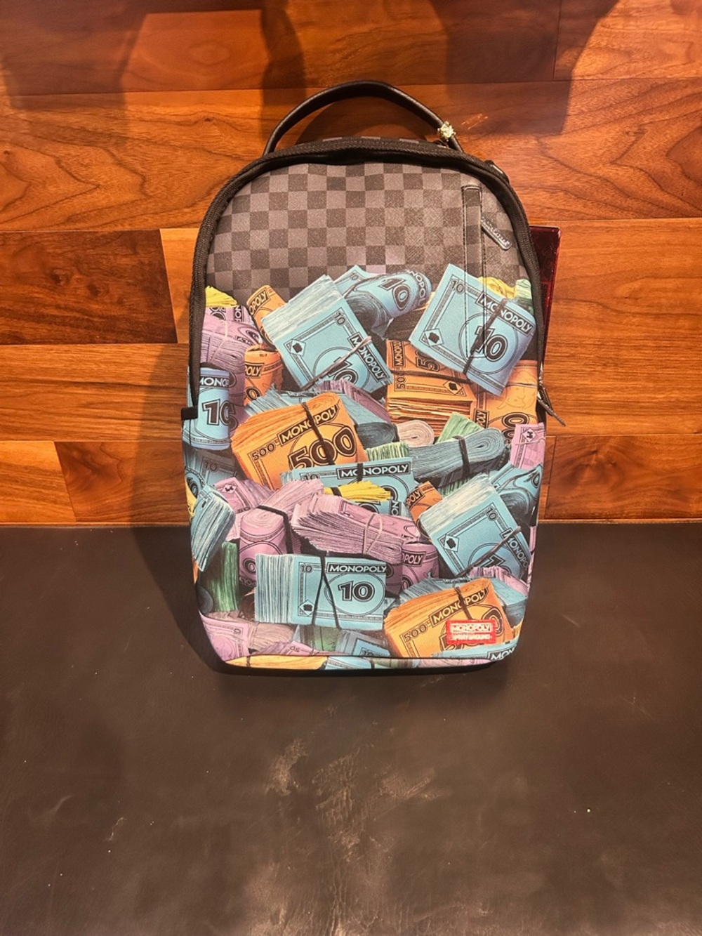 Sprayground Designer-Inspired Monopoly Print Backpack - Multicolor
